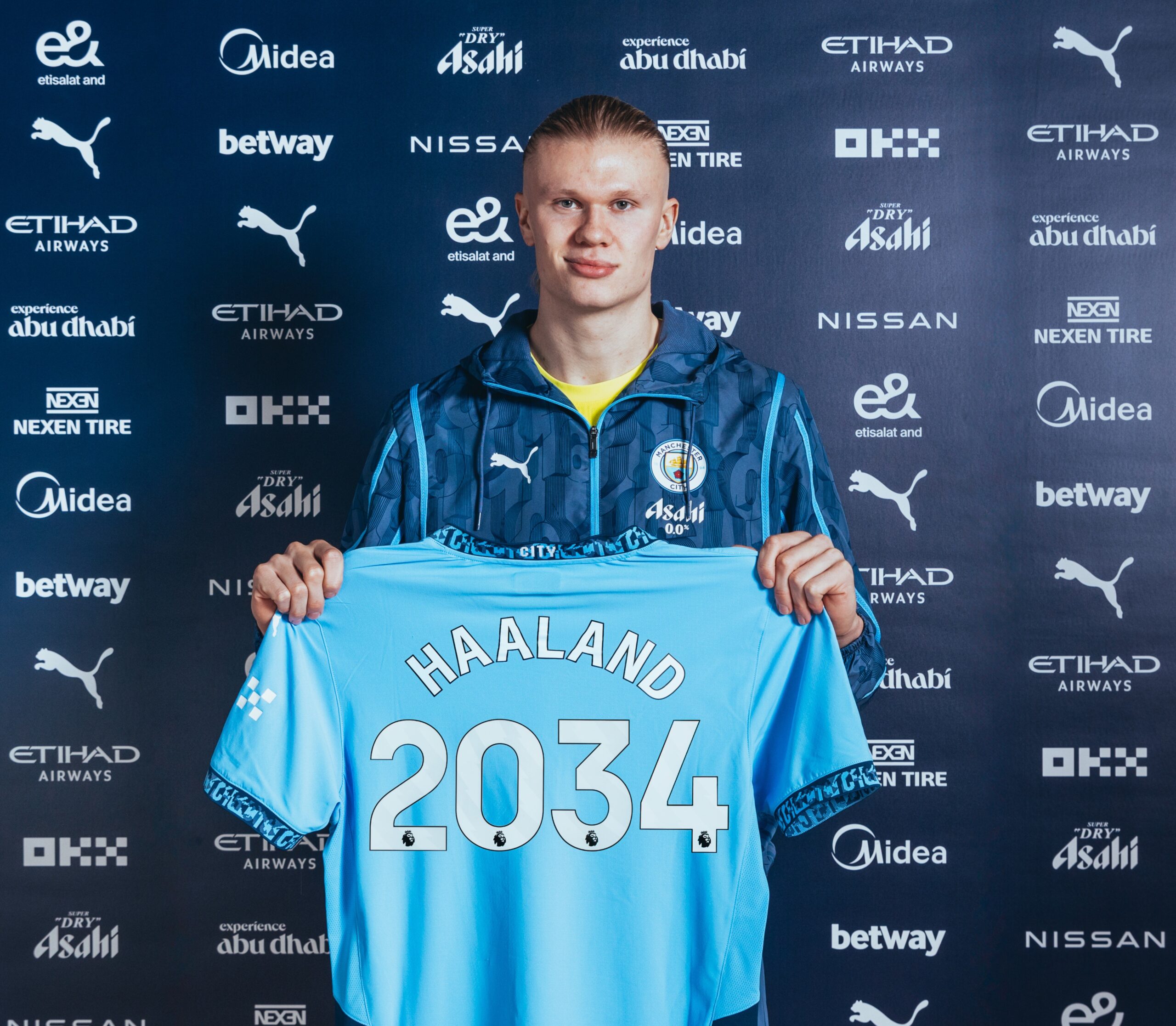 Angleterre : Erling Haaland signe un contrat historique avec Manchester City
