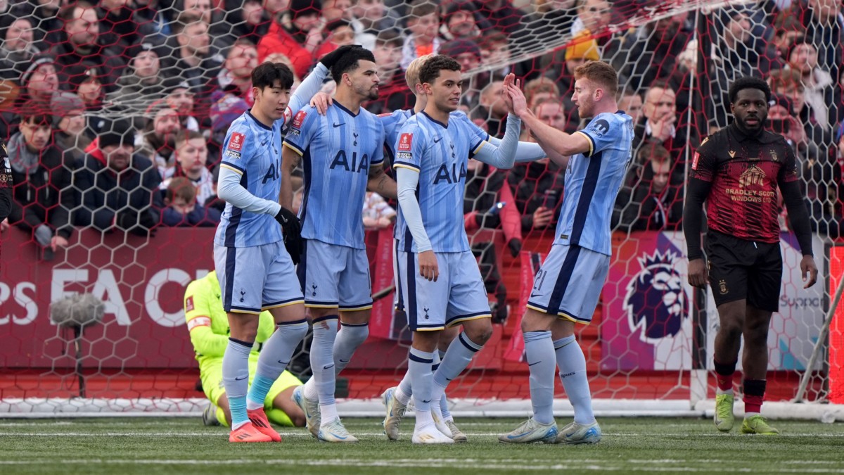 Angleterre : Tamworth manque l’exploit face à Tottenham en FA Cup