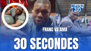 Franc lance un ultimatum à Ama Baldé avant leur combat au Sénégal