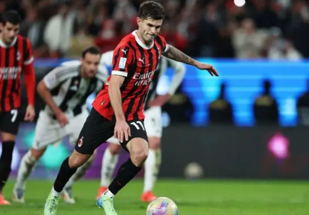 Italie : L’AC Milan bat la Juventus et se qualifie pour la finale de la Supercoupe