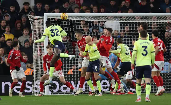 Paul Onuachu exprime sa déception après la défaite de Southampton contre Nottingham Forest