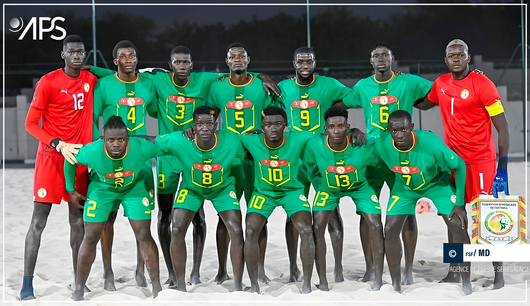 Sénégal football : Victoire du Sénégal en beach soccer contre les Émirats en match amical