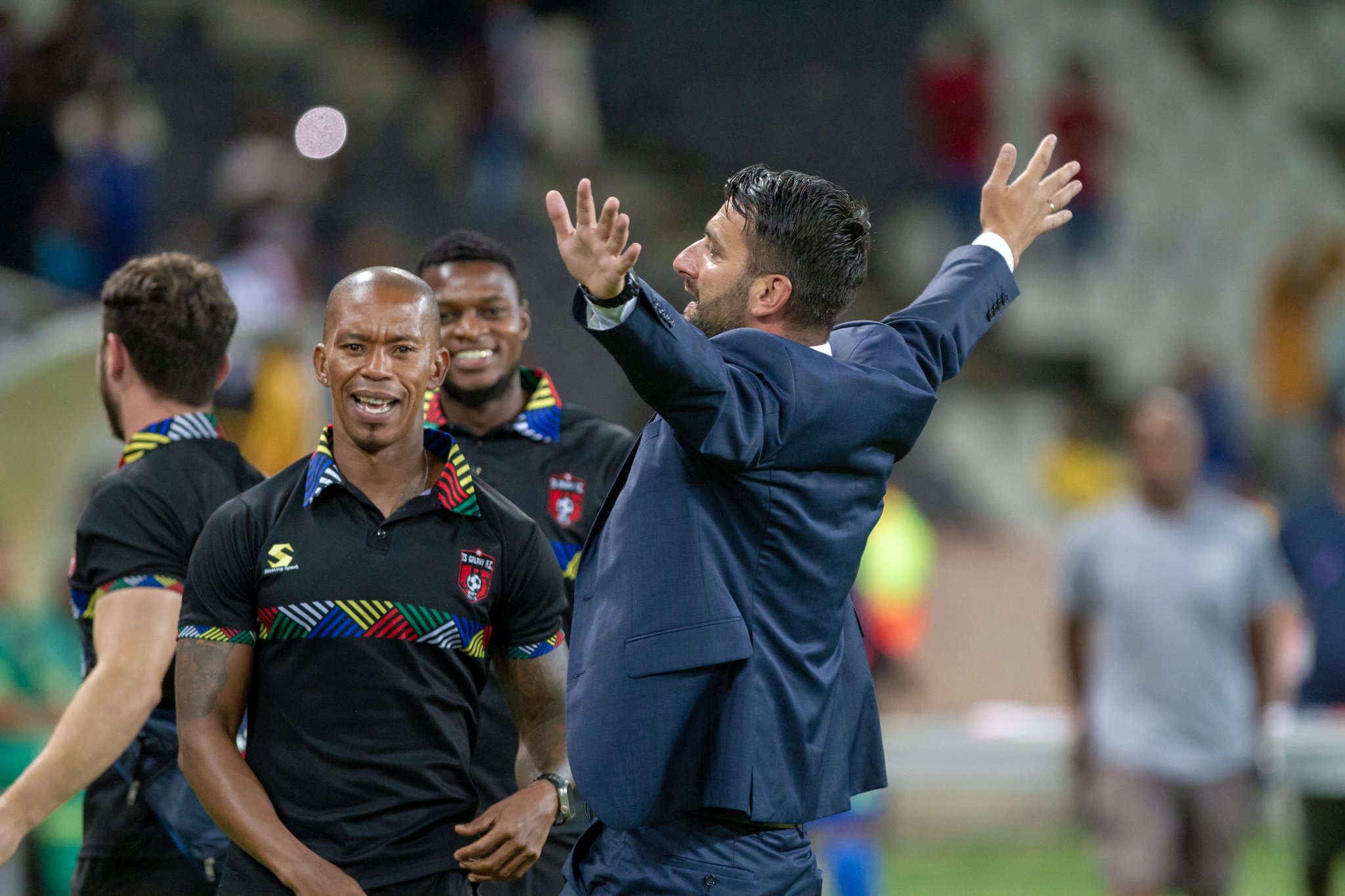 Afrique du Sud : Le coach de TS Galaxy révèle la clé de leur victoire contre Sundowns