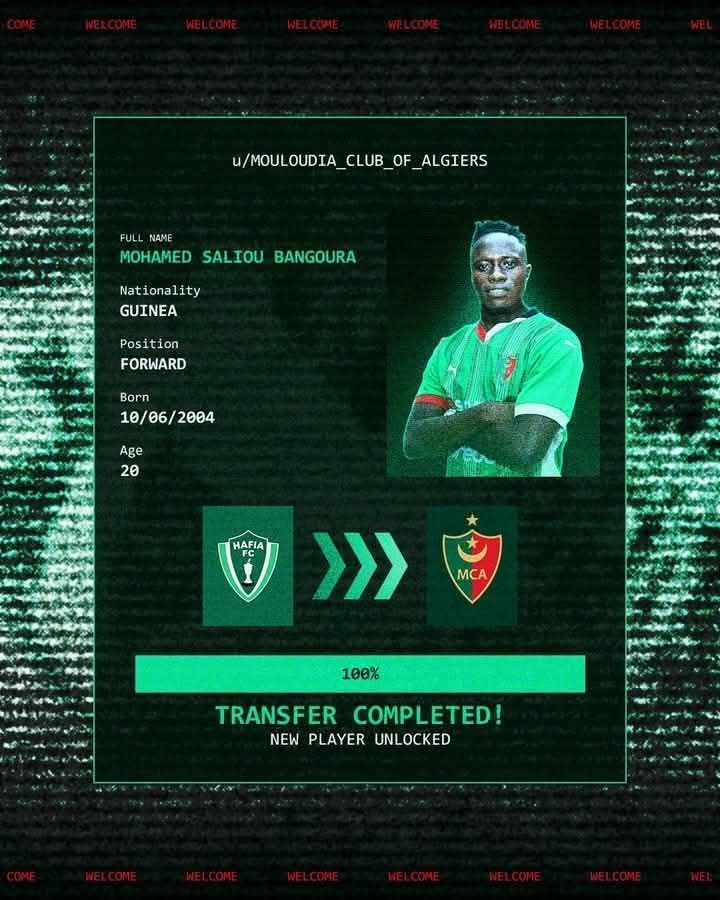 Algérie : Mohamed Saliou Bangoura rejoint Moulidia Club