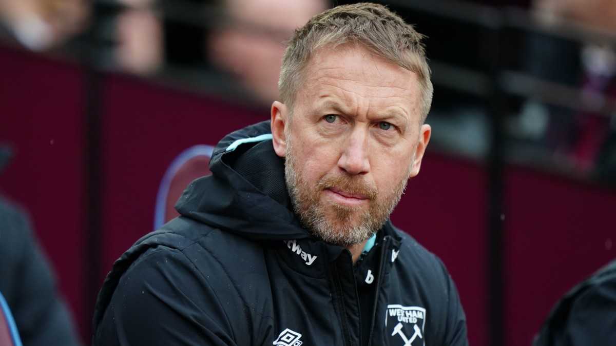 Angleterre : Graham Potter exprime sa déception après un mauvais début avec West Ham