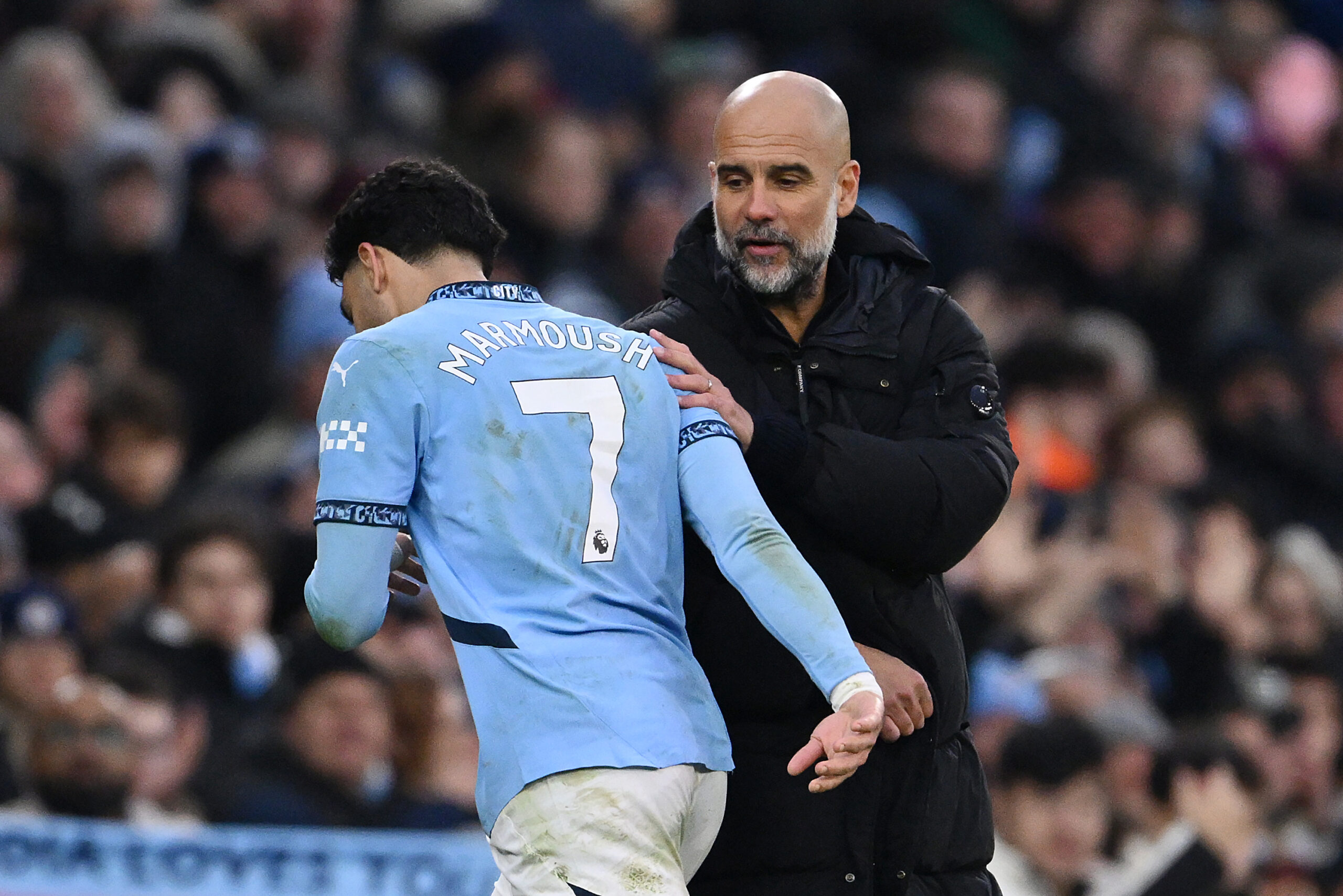 Angleterre : Omar Marmoush signe un triplé pour Manchester City