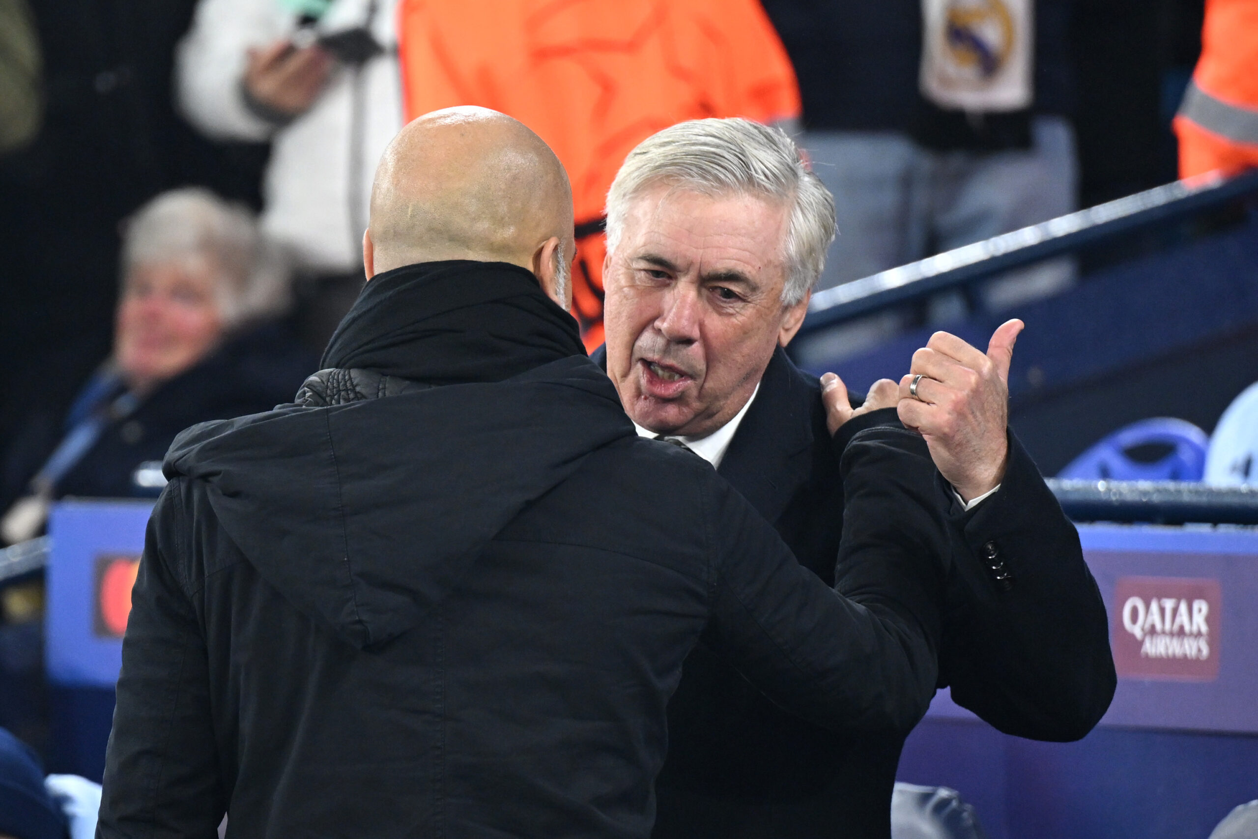 Carlo Ancelotti remet en question les déclarations de Pep Guardiola avant le duel en Ligue des Champions