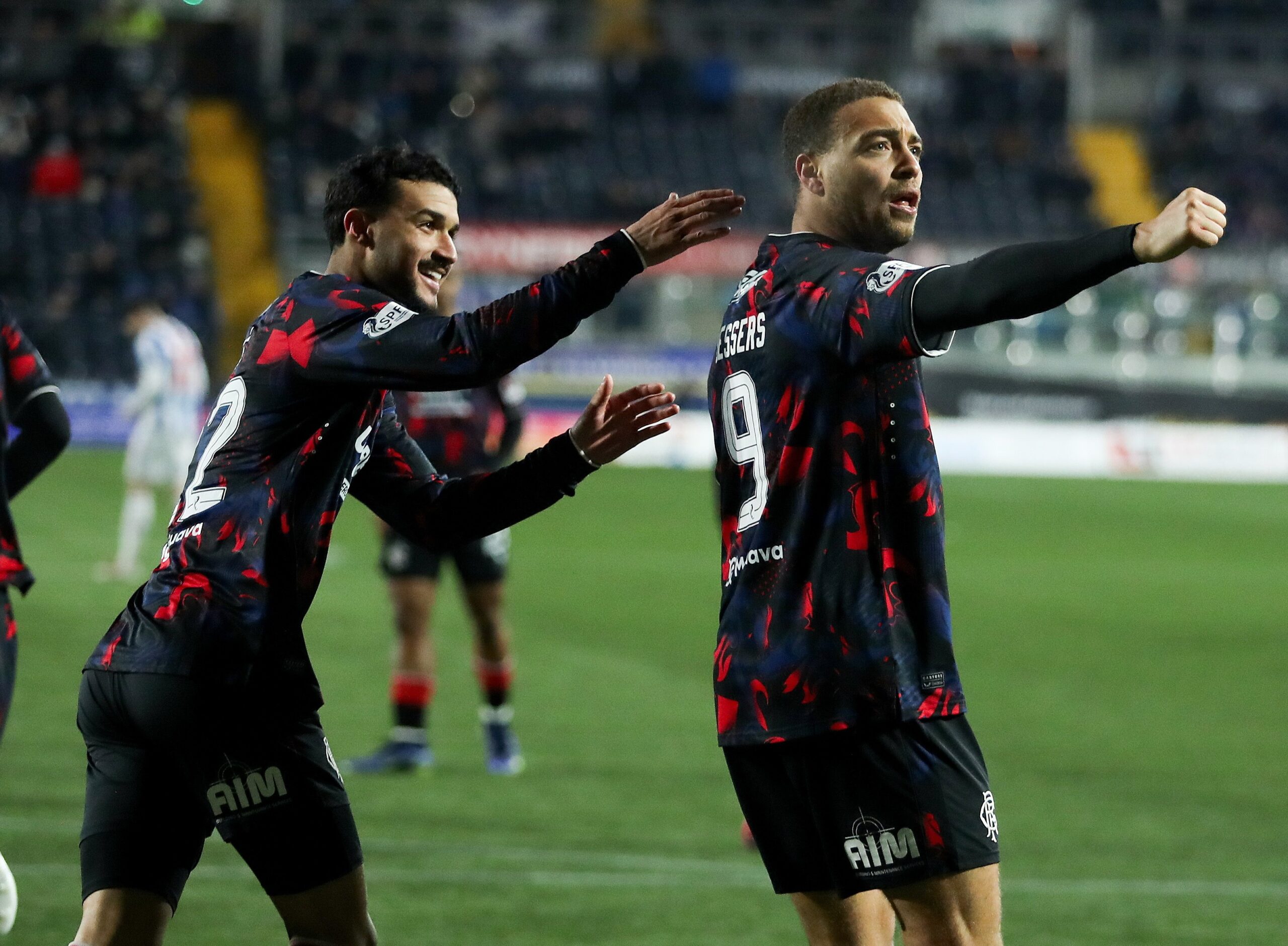 Écosse : Cyriel Dessers brille avec un doublé pour les Rangers contre Kilmarnock