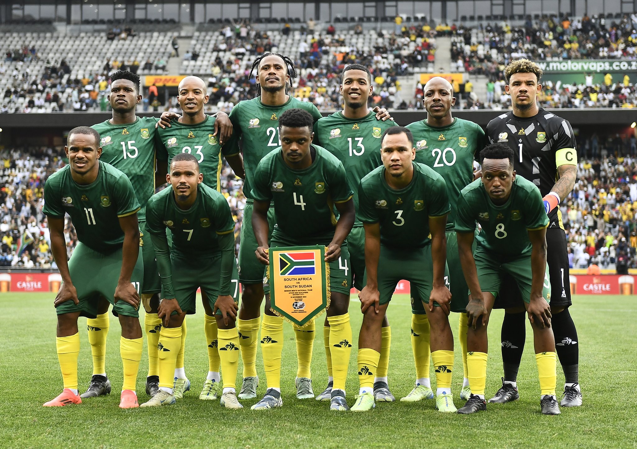 Guerre des offres pour le sponsoring des Bafana Bafana : Nike, Adidas, Puma et Kappa en lice