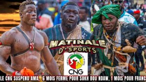 Le CNG prend des mesures disciplinaires contre des lutteurs au Sénégal