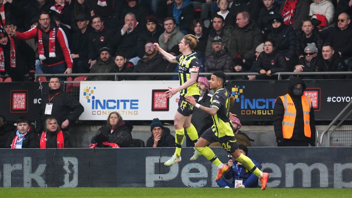 Le Royaume-Uni : Manchester City évite une élimination surprise en Coupe grâce à De Bruyne