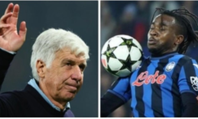 L’entraîneur d’Atalanta critique Ademola Lookman après un penalty raté