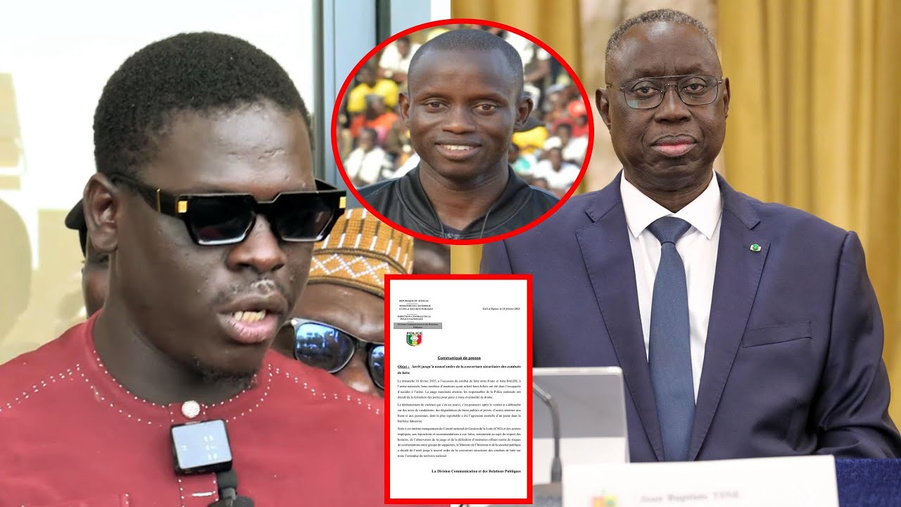 Réunion du CNG au Sénégal suite à la suspension de combats de lutte