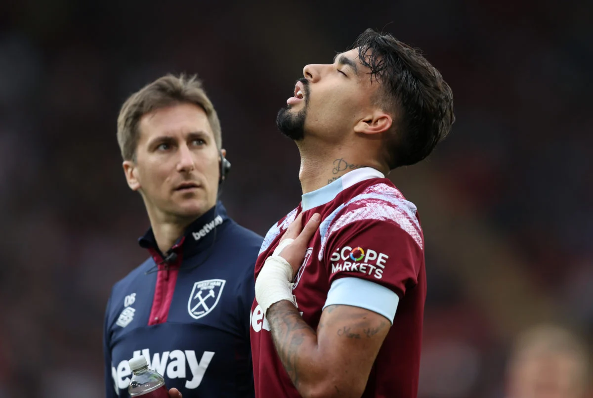 Royaume-Uni : Mise à jour sur les blessures à West Ham avant le match contre Brentford