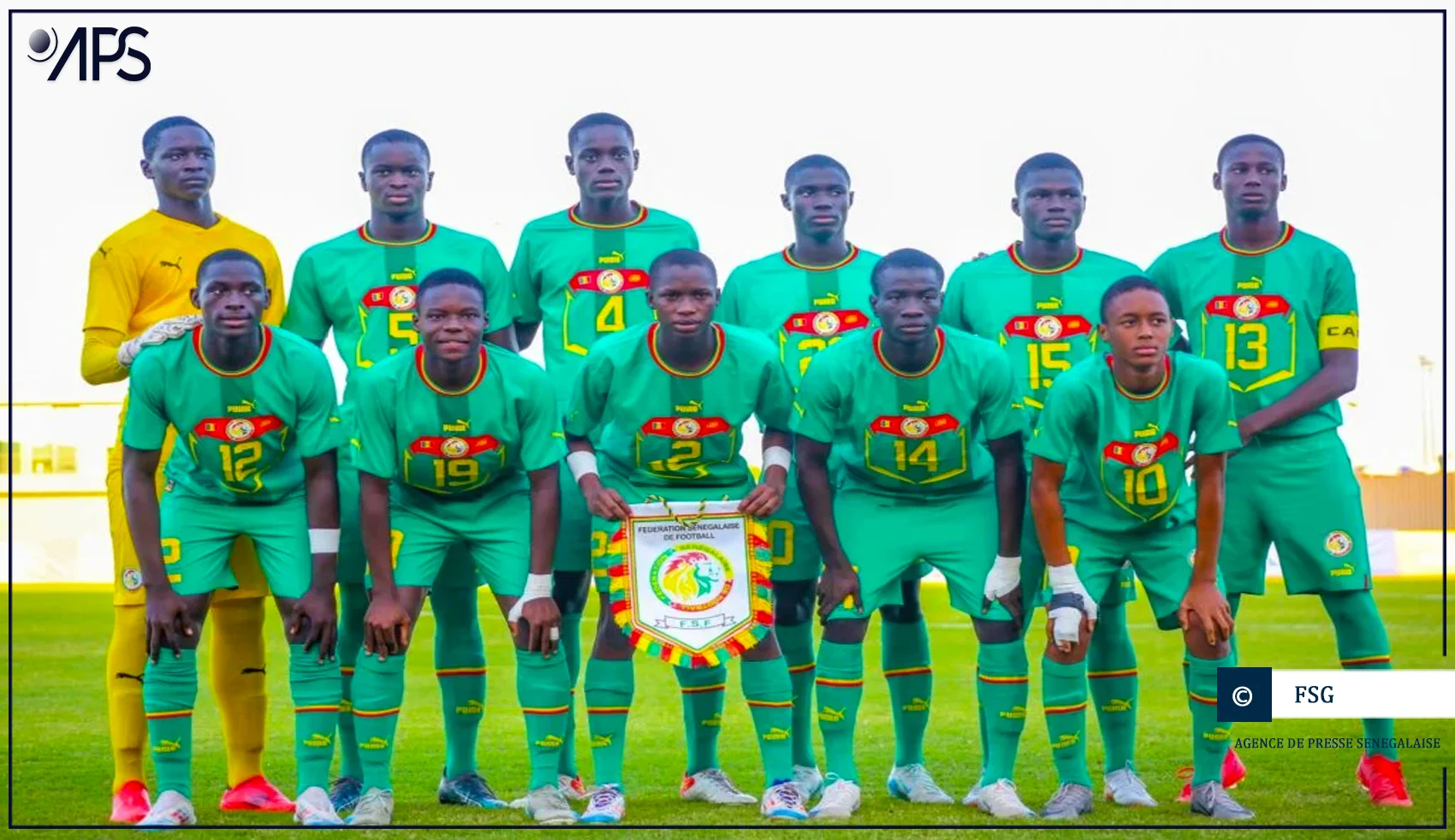Sénégal : Les Lionceaux U17 écrasent la Zambie 5-0 en match amical au Maroc