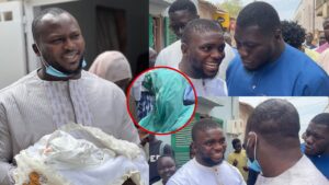 Baptême familial marquant au Sénégal : Émotion et présence notable