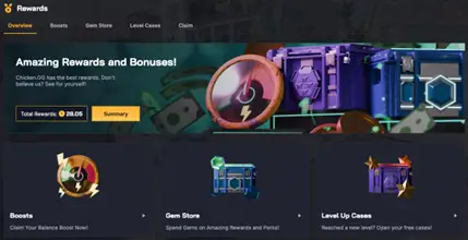 Chicken.GG, le casino CS2 aux récompenses imbattables