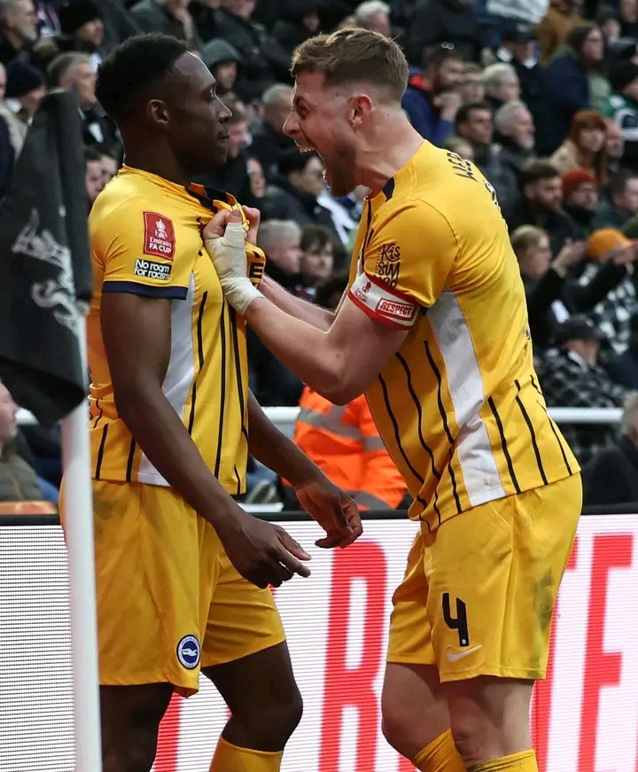 Coupe d’Angleterre : Brighton élimine Newcastle grâce à un but de Welbeck en prolongation