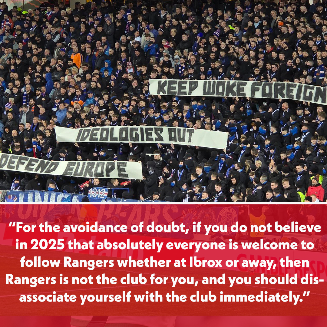 Écosse : Les Rangers critiquent leurs fans après des sanctions de l’UEFA