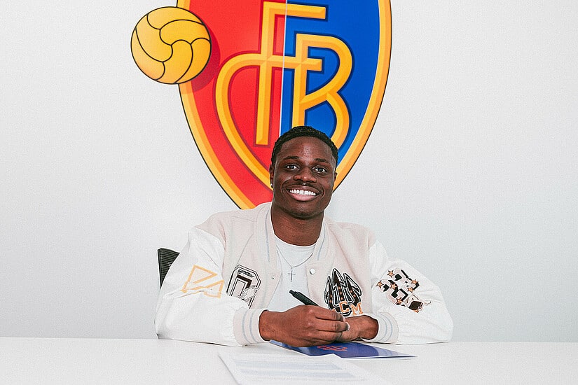 Evann Senaya signe avec le FC Bâle jusqu’en 2028