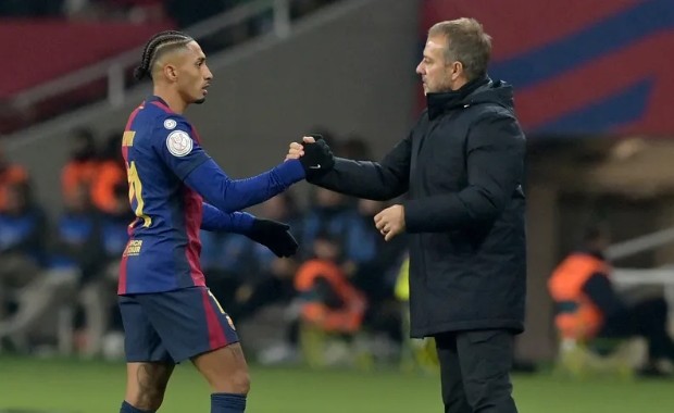 Flick soutient Raphinha pour le Ballon d’Or