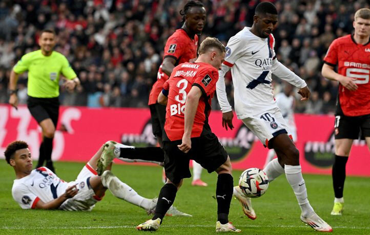France : Le PSG triomphe à Rennes 4-1 en Ligue 1