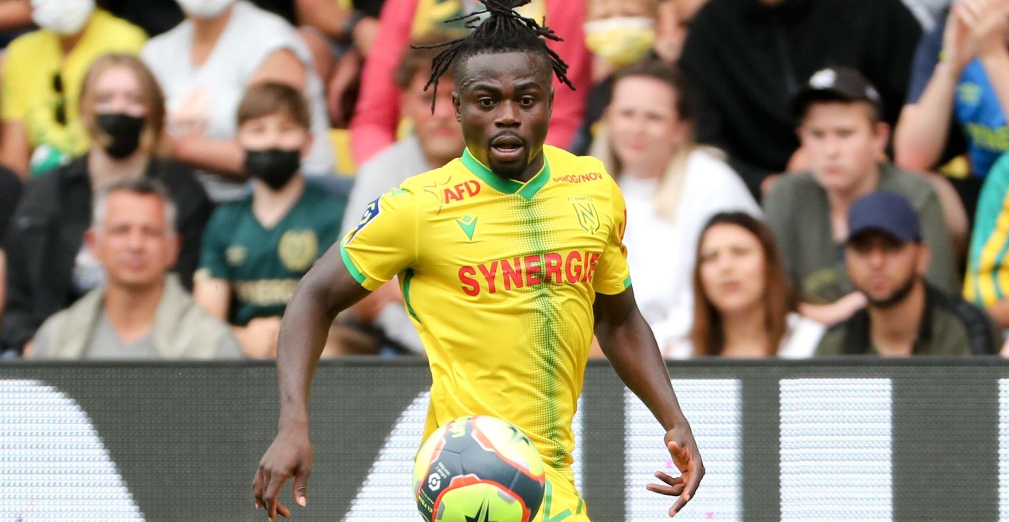 France : Moses Simon brille avec une passe décisive pour Nantes contre Lille
