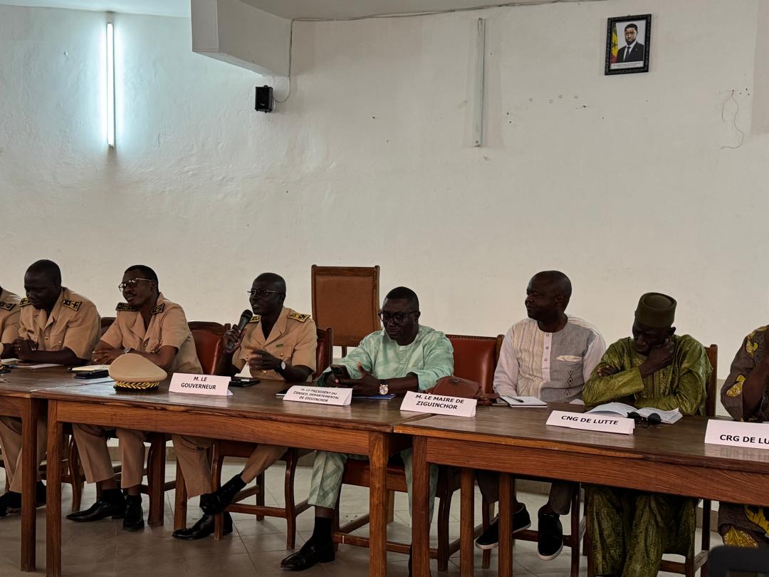 Gouverneur de Ziguinchor organise un Comité Régional pour un événement national