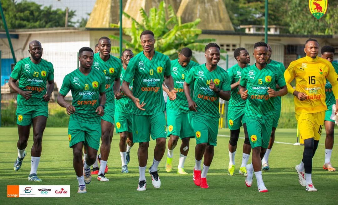 Guinée : Deuxième entraînement du Syli sans deux joueurs