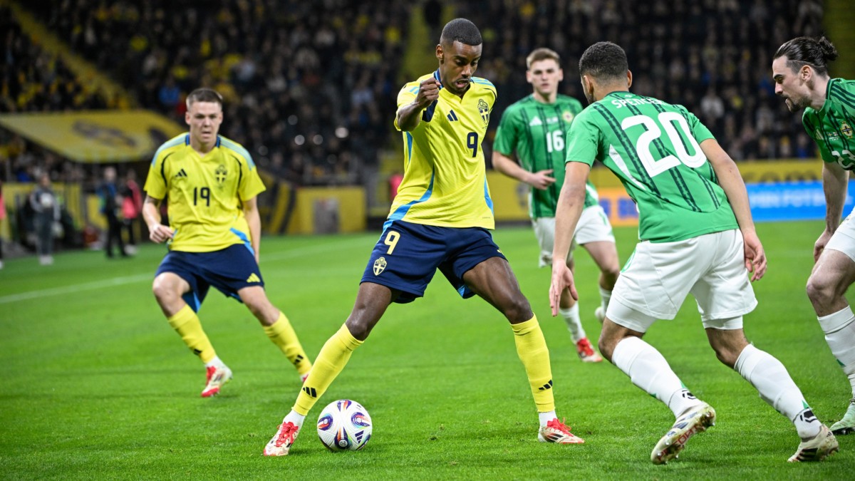 La Suède impressionne en battant l’Irlande du Nord 5-1 en match amical