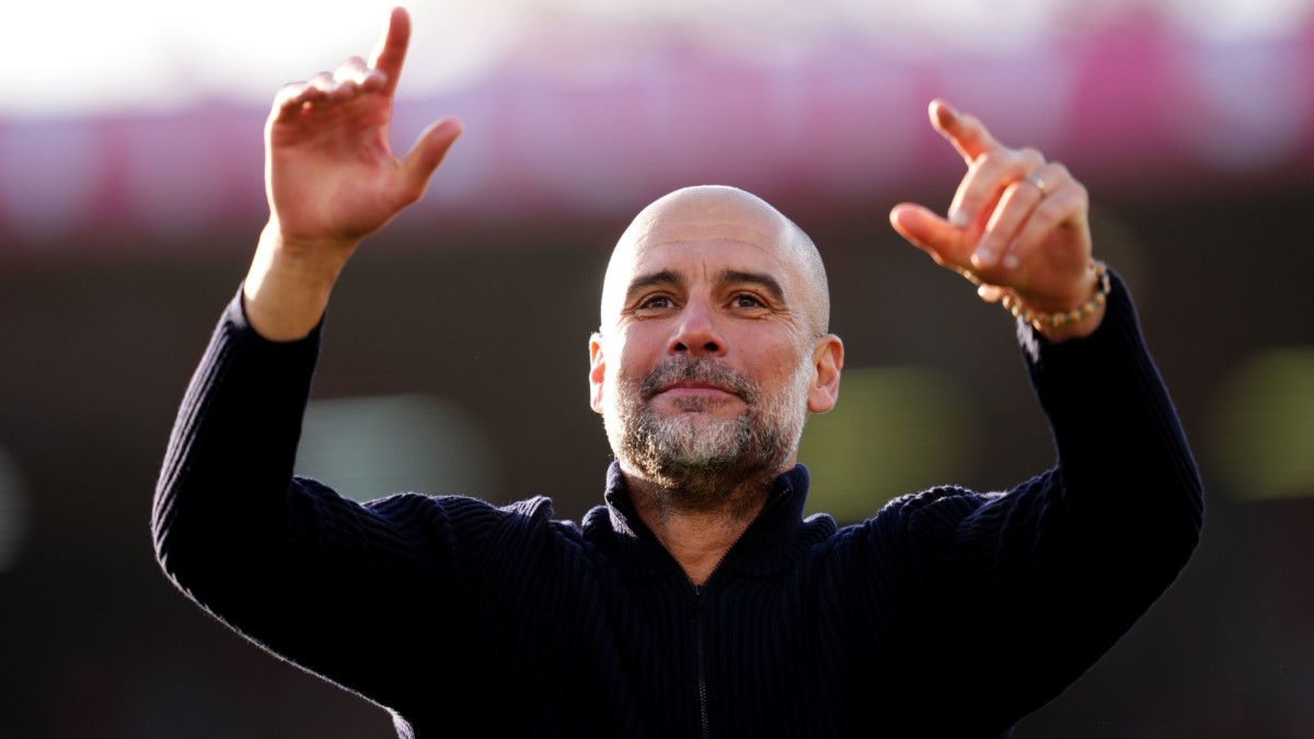 La réaction de Pep Guardiola après la victoire contre Bournemouth