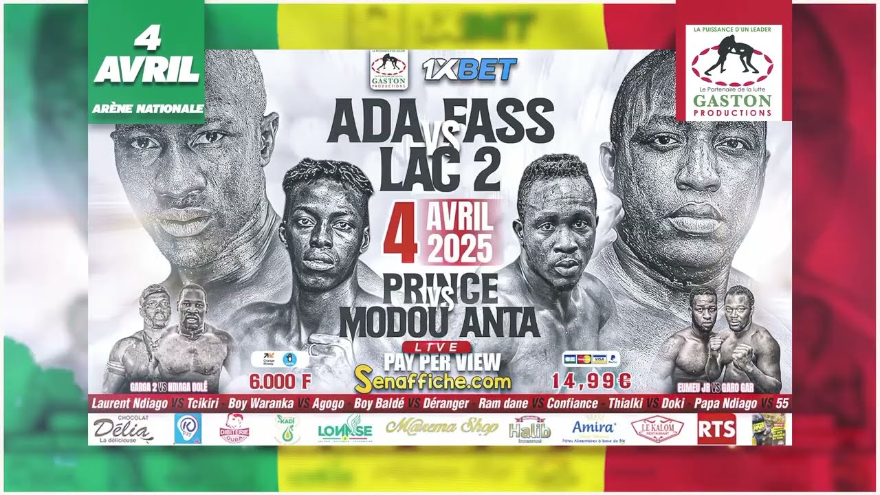 Le Sénégal annonce un gala de lutte prometteur en avril