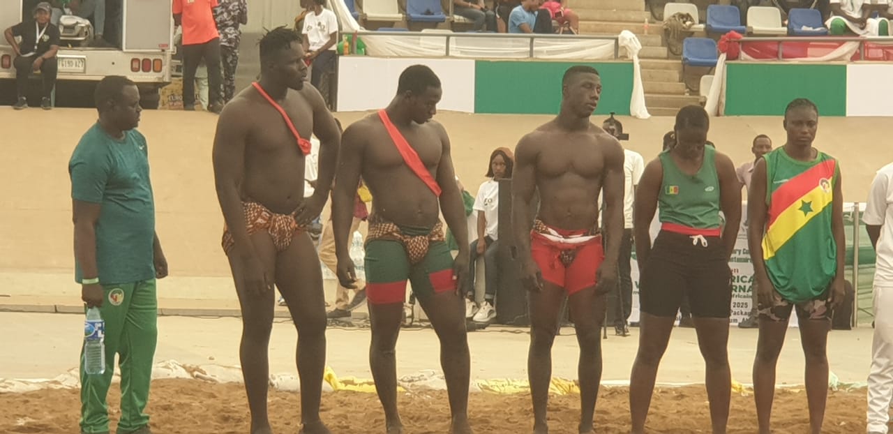 Le Sénégal se prépare à affronter le Nigeria en finale d’un tournoi de lutte