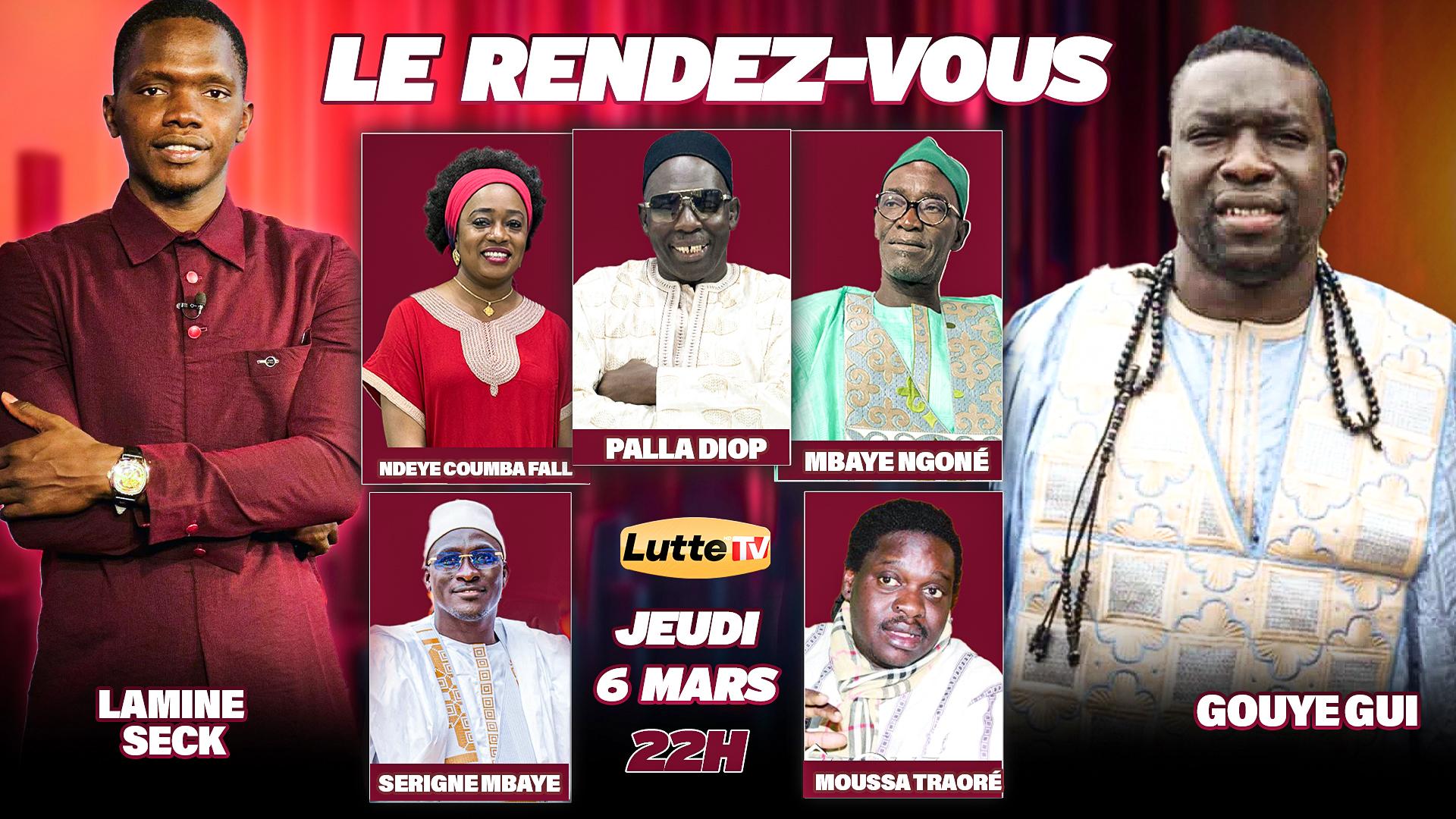 Le lutteur Gouye Gui invité ce soir sur Lutte TV au Sénégal