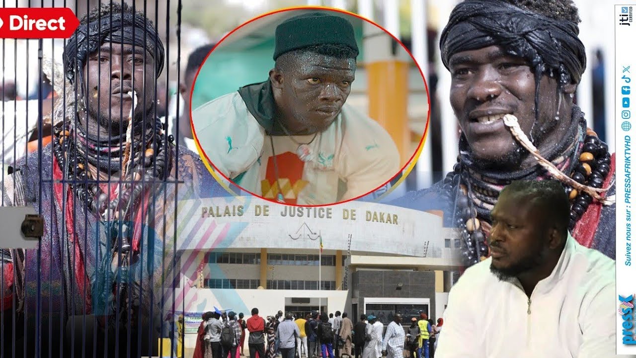 Le lutteur Niang Ballo devant le tribunal de Dakar : Modou Lo à ses côtés