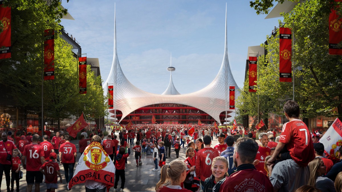 Le nouveau stade de Manchester United : un projet ambitieux révolutionnaire