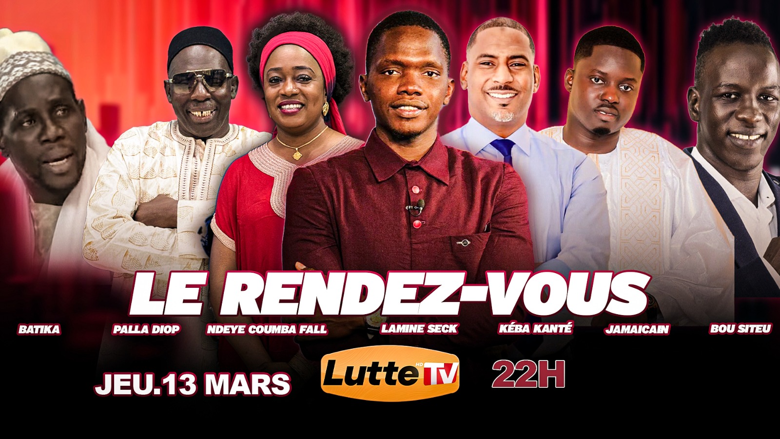 L’émission LE RENDEZ-VOUS au Sénégal annonce ses invités pour le 13 mars 2025