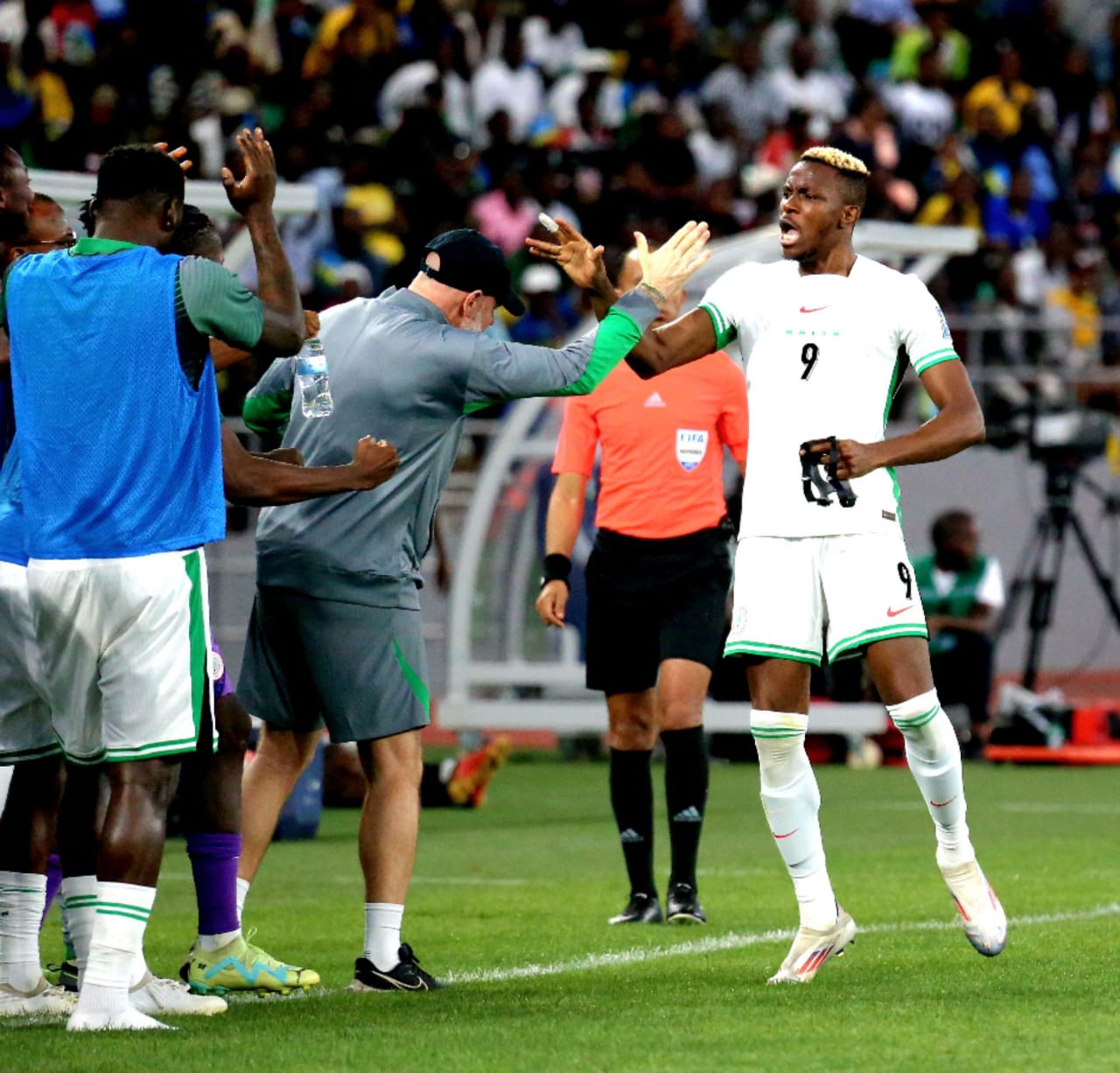 Nigeria : Osimhen promet une victoire des Super Eagles contre le Zimbabwe