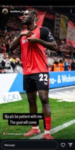 Nigeria : Victor Boniface réagit aux critiques de ses fans