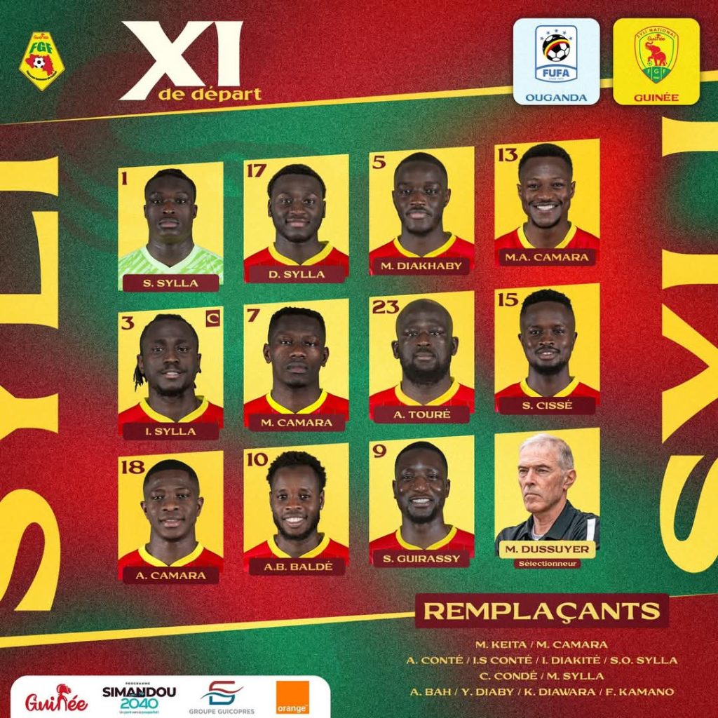Ouganda : Duel de qualifications pour le Mondial entre Ouganda et Guinée