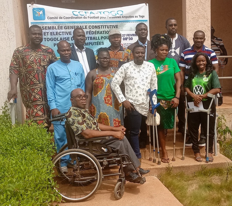 Togo : Nouvel élan pour le football des personnes amputées avec la FTFA