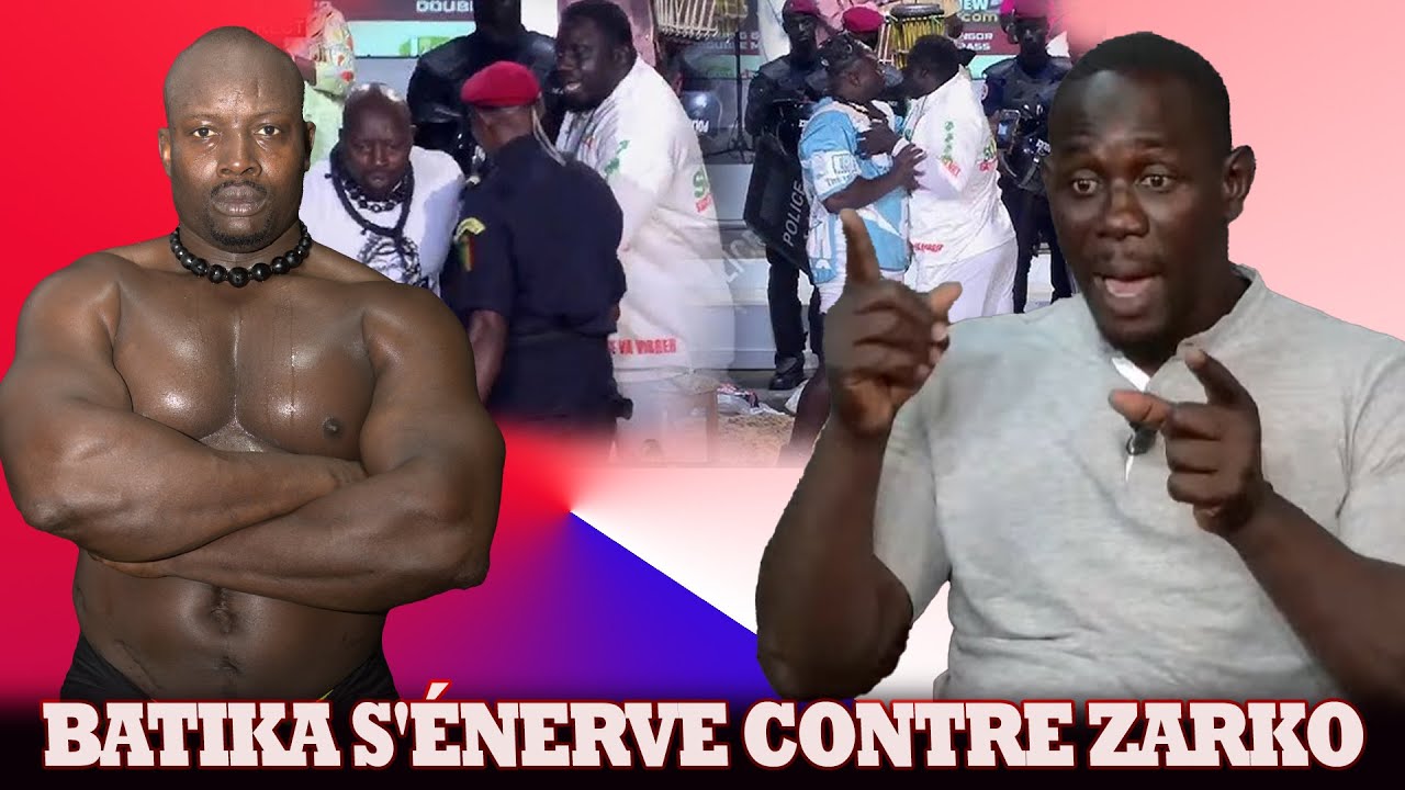 Altercation tendue avant un combat de lutte au Sénégal