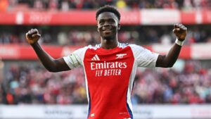 Angleterre : Arteta annonce le retour de Saka et Rice pour affronter Brentford