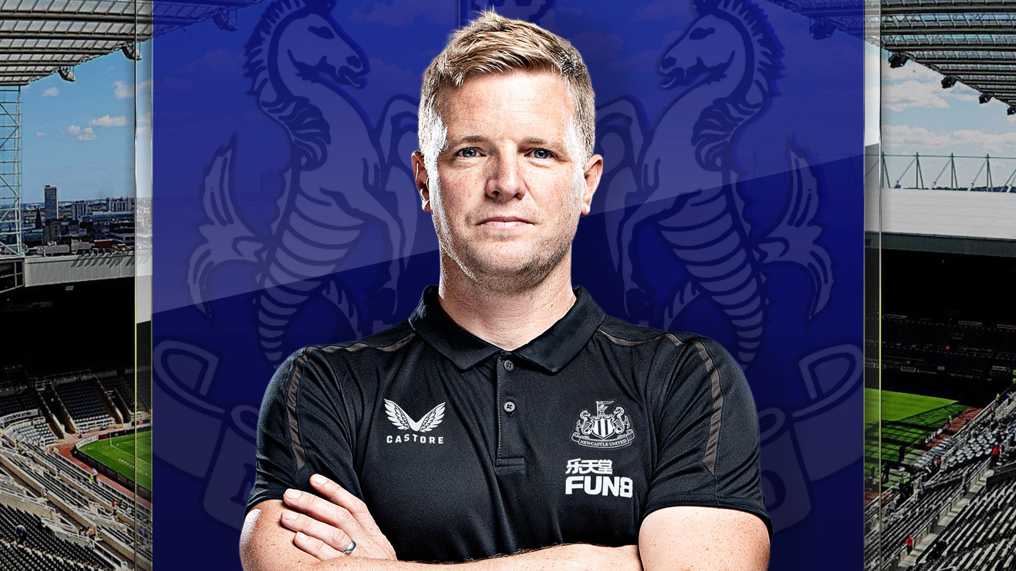 Angleterre : Eddie Howe hospitalisé, absent pour le match Newcastle-Manchester United