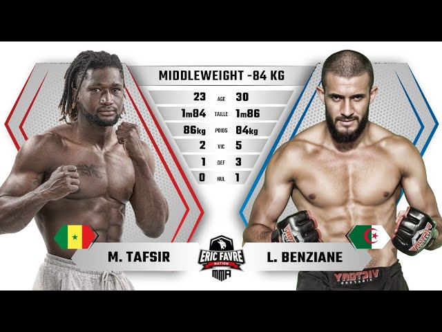 Combat de MMA au Togo : Victoire rapide de Mouhamed Tafsir Ba contre Lazreg Benziane