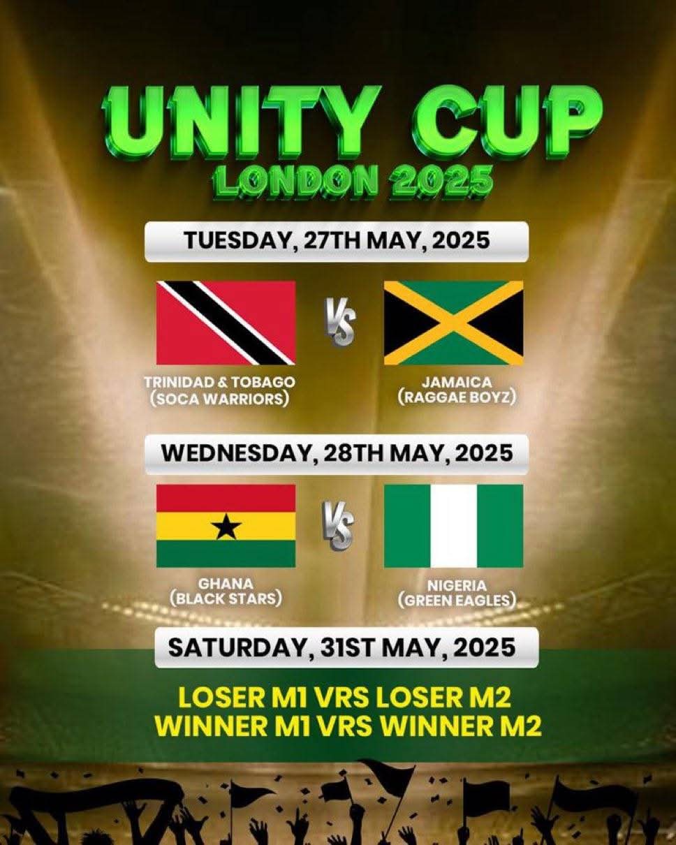 Le Nigeria organise un tournoi de football international à Londres en 2025