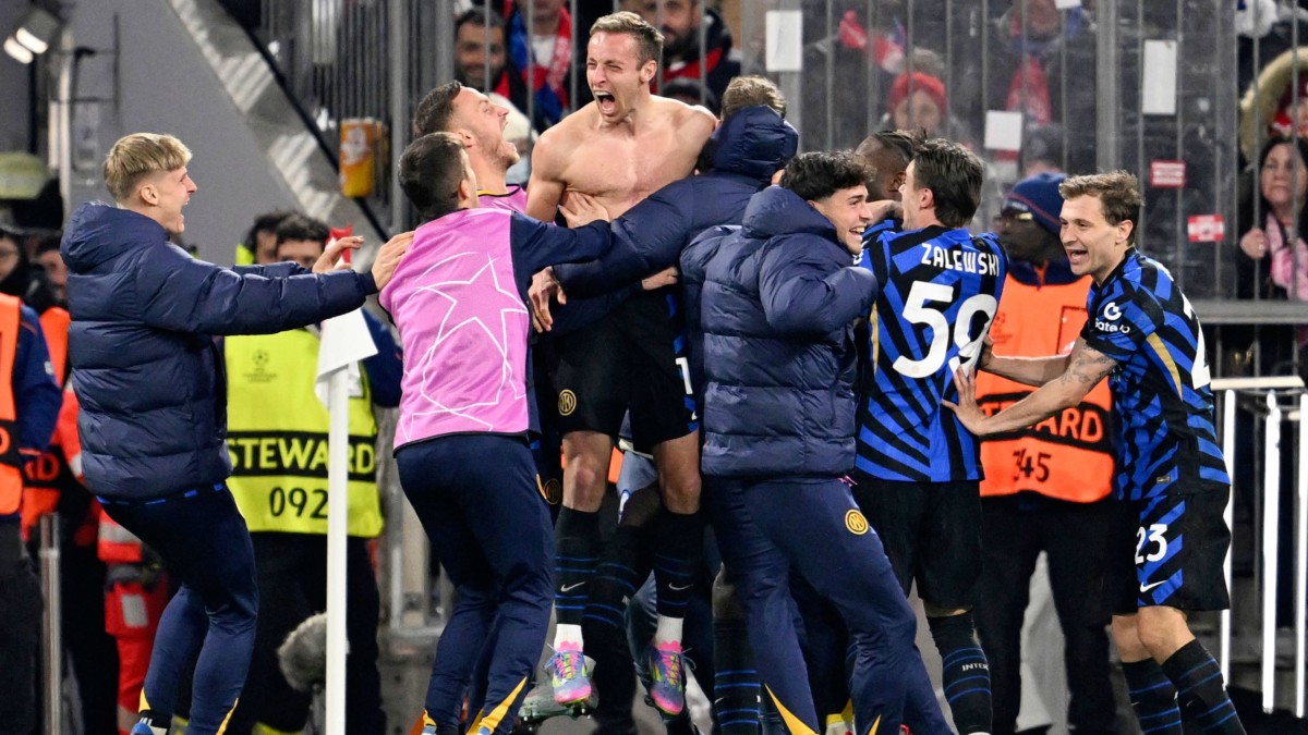 Le milieu Davide Frattesi envoie l’Inter Milan au 7e ciel du Bayern Münich en Ligue des Champions.