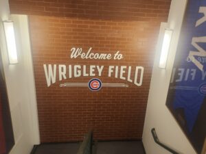 Les Chicago Cubs prêt pour leur match d