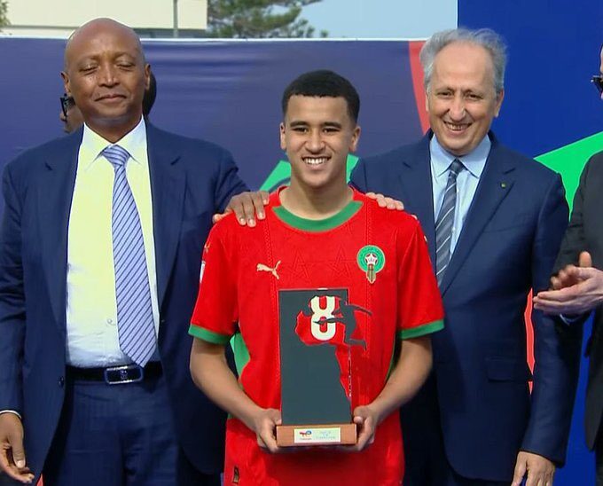 Maroc : Abdellah Ouazane élu meilleur joueur de la CAN U17
