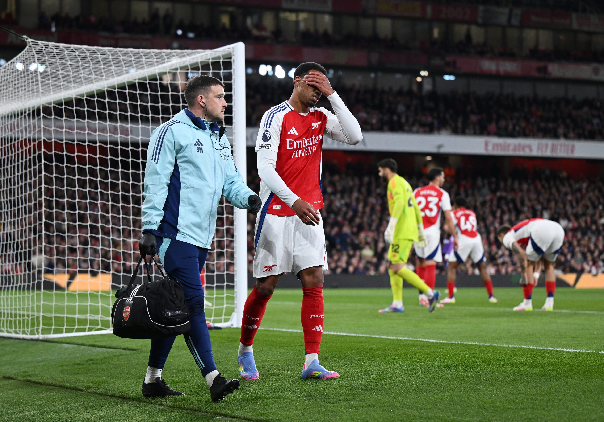 Royaume-Uni : Gabriel forfait pour la fin de saison d’Arsenal